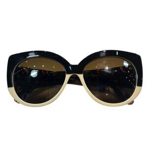 Louis Vuitton Brown + Cream Sunglasses